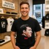Pryce Sandfort Nebraska Cornhuskers Big Head T-Shirt