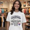 Queen’s Grant Stallions Nchsaa 2a Boys Basketball Champions 2026 T-Shirt