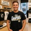 Quinnipiac Men’s Ice Hockey 2026 Ecac Regular Season Champions Logo T-Shirt