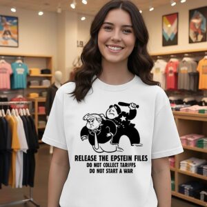 Release The Epstein Files Trump T-Shirt