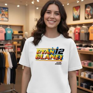 Ryan Blaney Team Penske 12 T-Shirt