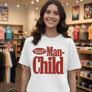 Sabrina Carpenter Manchild There’s A Cuter Word For It T-Shirt