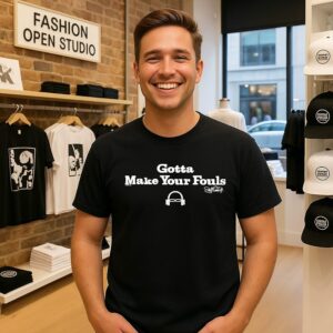 Scott Van Pelt Gotta Make Your Fouls Podcast Logo Signature T-Shirt