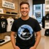 Sea Of America Sailing Club Membership 100000 Tons Logo T-Shirt