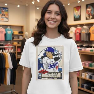 Shohei Ohtani Hokusai T-Shirt