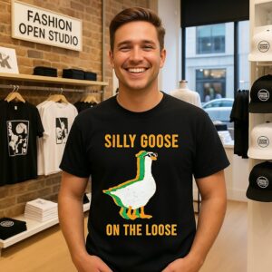 Silly Goose On The Loose Retro T-Shirt