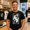 Skoll And Hati The Devourers Norse Mythology Tarot Card T-Shirt