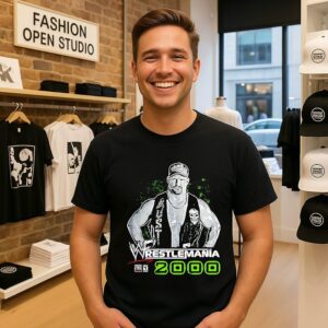 Stone Cold Wwf Wrestlemania 2000 T-Shirt