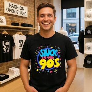 Stuck In The 90’s Party Logo T-Shirt