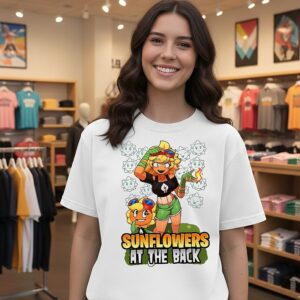 Sunflowers At The Back T-Shirt