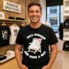 Tell Someone Who Gives A Shit Cat T-Shirt