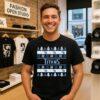 Tennessee Titans Repeat Logo Ugly Christmas T-Shirt
