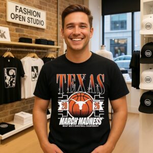 Texas Longhorns Mbb 2026 March Madness Logo T-Shirt
