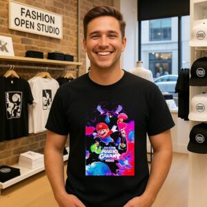 The Super Mario Galaxy Movie Epic Cosmic Adventure T-Shirt