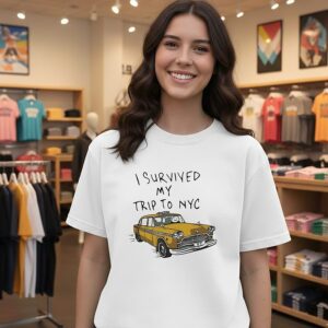 Tom Holland Peter Parker I Survived My Trip To Nyc T-Shirt