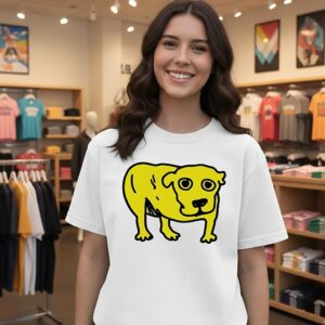 Tripod Dog Doodle T-Shirt
