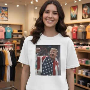 Trump Loss Teeth Gold USA Olympic 2026 Wins T-Shirt
