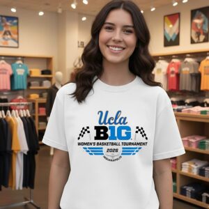 UCLA 2026 Big Ten Women’s Basketball Tournament Champions T-Shirt