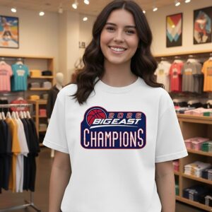 Uconn Women’s Basketball Big East Tournament Champions 2026 Classic T-Shirt