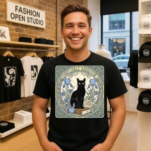 Unreliable Narrator Black Cat T-Shirt