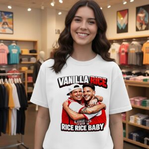 Vanilla Rice Declan Rice Rice Baby Arsenal Fc Player T-Shirt
