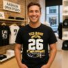 Vcu Rams 2026 A-10 Champions 27-7 Score Signatures T-Shirt