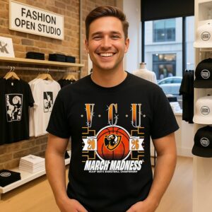 Vcu Rams Mbb 2026 March Madness Logo T-Shirt