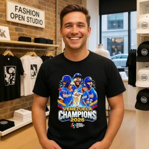 Venezuela Team World Baseball Classic 2026 Champions Strength Pride Champions T-Shirt