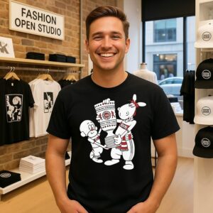 Vfb Pokal Final Affle Und Pferdle Cartoon T-Shirt