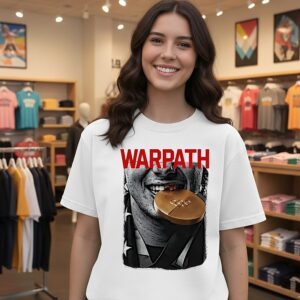 Warpath Jack Hughes Golden Smile Garment T-Shirt