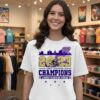 Washington Huskies 2023 Champions James Madison Dukes Armed Force Bowl T-Shirt
