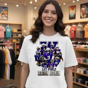 Washington Huskies Let Purple Reign Again All Players T-Shirt