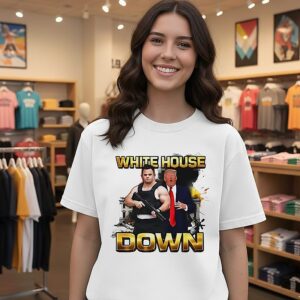 White House Down Trump X Down Syndrome T-Shirt