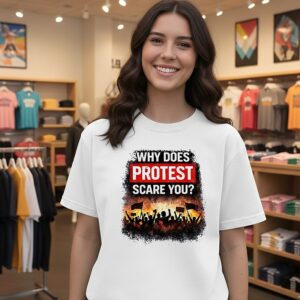 Why Does Protest Scare You T-Shirt