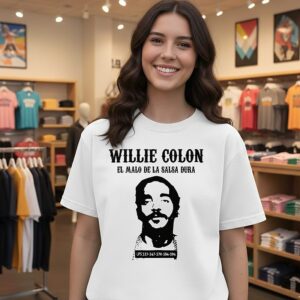 Willie Colon El Malo De La Salsa Dura T-Shirt