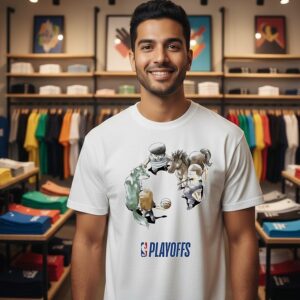 2026 NBA Playoffs Round One Teams T-Shirt