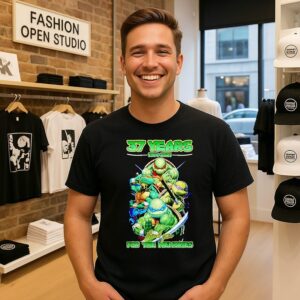 37 Years 1984-2021 Teenage Mutant Ninja Turtles Thank You For The Memories T-Shirt
