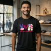 America Flag Peace Love America Veteran T-Shirt