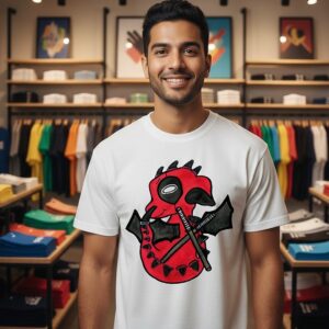 Anti-Hero Dragon Deadpool T-Shirt