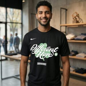 Boston Celtics Different Here 2026 NBA Playoffs Mantra T-Shirt