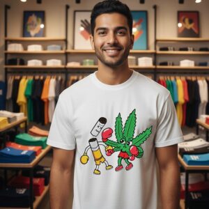 Cannabis Knockout Tobacco T-Shirt