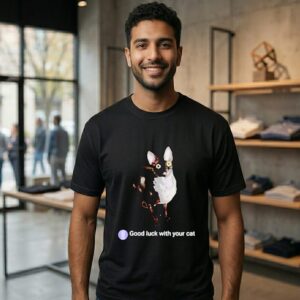 Cat Good Luck With Your Cat T-Shirt
