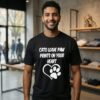 Cats Leave Paw Prints On Your Heart T-Shirt