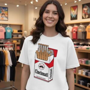 Cincinnati Baseball Bat Pack Parody T-Shirt