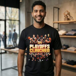 Cleveland Cavaliers 2026 NBA Playoffs Clinched T-Shirt