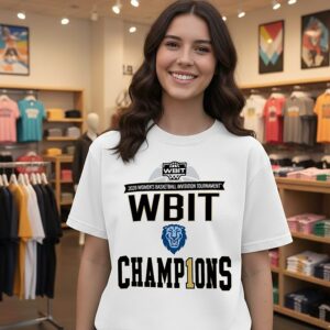 Columbia Lions NCAA Division I 2026 Women’s Basketball Invitation Tournament Champions T-Shirt
