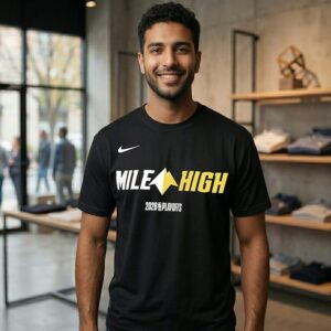 Denver Nuggets Mile High 2026 NBA Playoffs Mantra T-Shirt