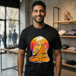 Enlightened Trump Buddha Vintage T-Shirt