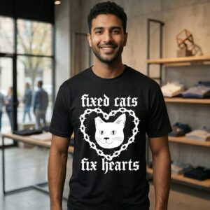 Fixed Cats Fix Hearts T-Shirt
