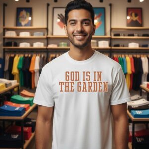 God Is In The Garden New York Knicks NBA Playoffs 2026 T-Shirt